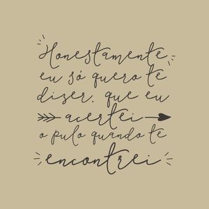 HONESTAMENTE...