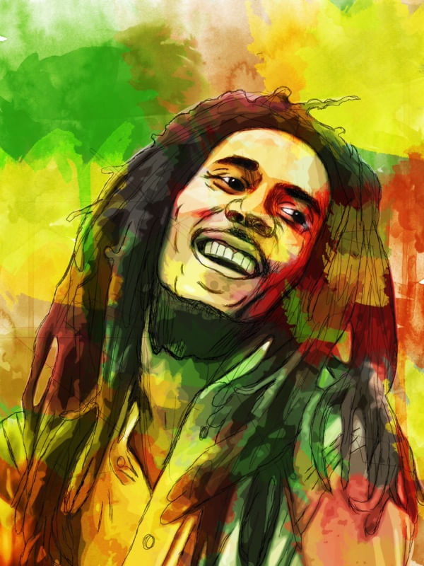 BOB MARLEY COLORS POP