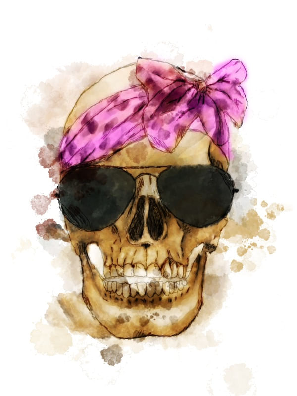 SKULL GIRL POP