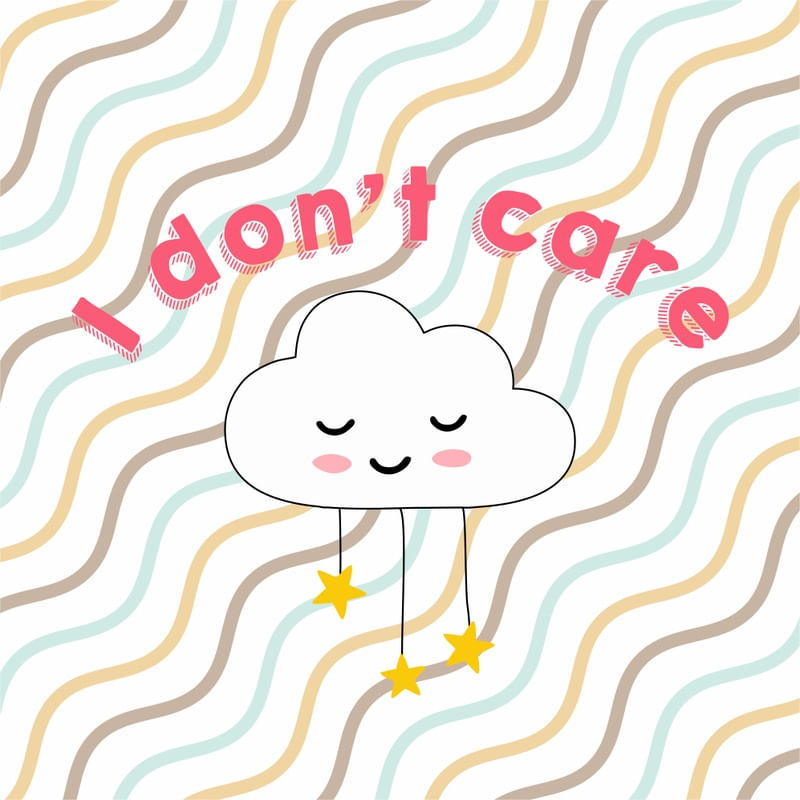 I DONT CARE I