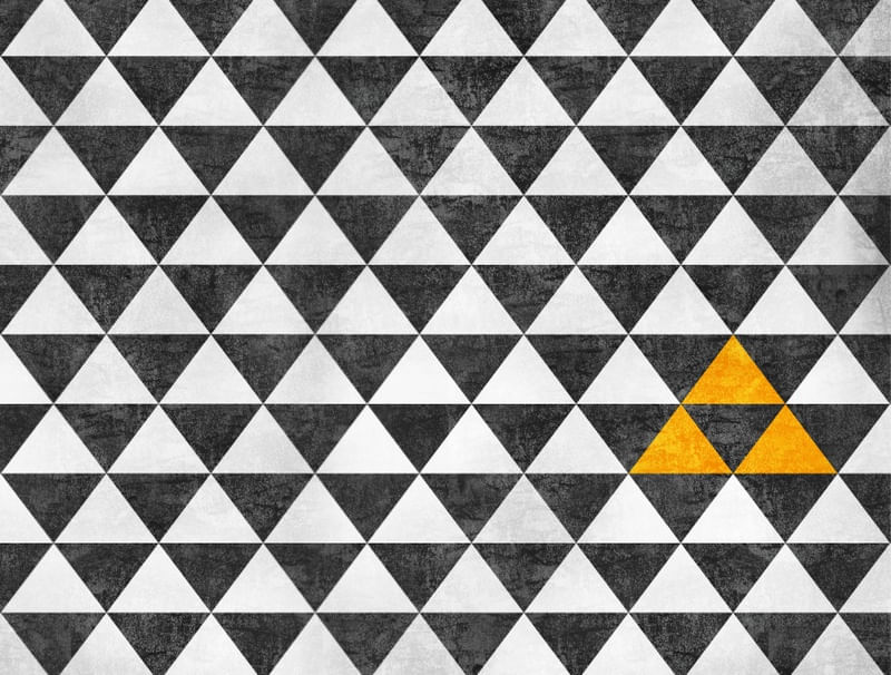 TRIANGLE - YELLOW III (V)