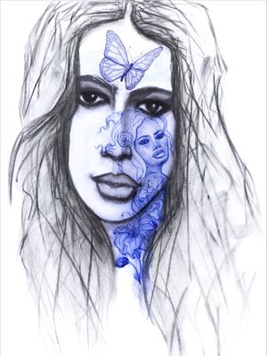 PAPILLON BLUE - URBAN WARRIOR