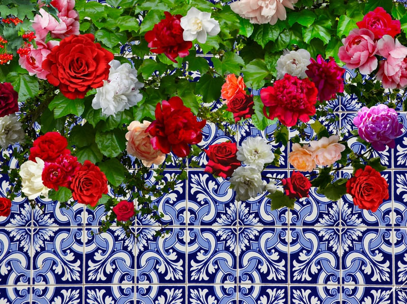AZULEJO E FLOR