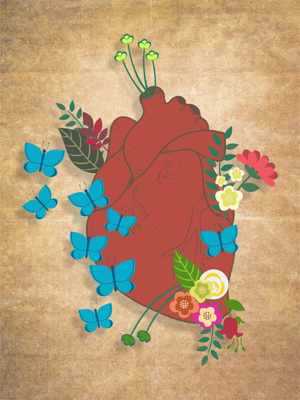 CORAÇÃO FLORAL