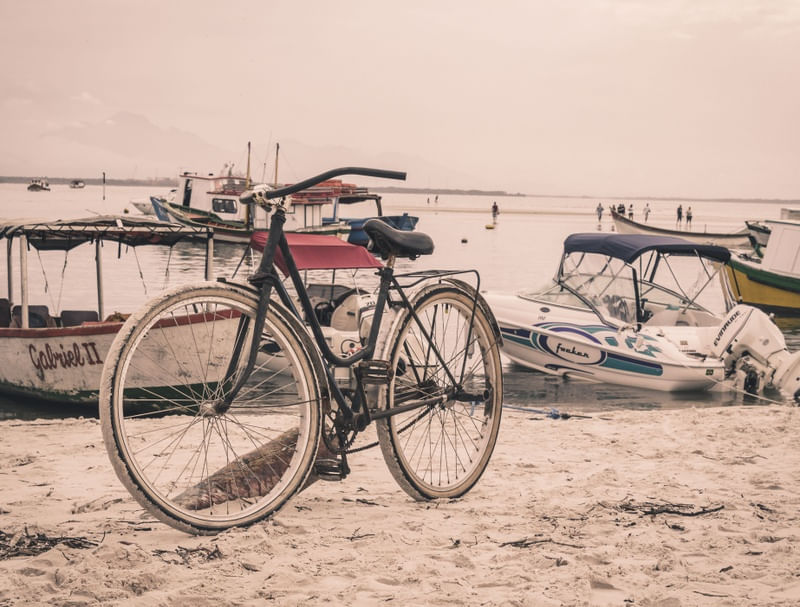 BIKE NA AREIA