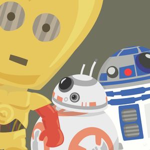 SWMINI - DROIDS SELFIE