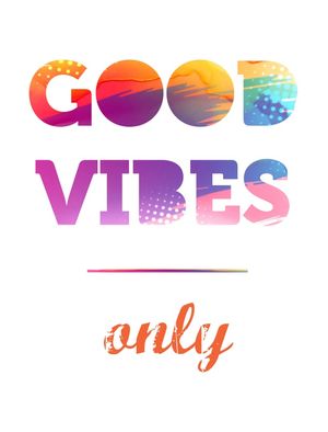 GOOD VIBES COLORFUL