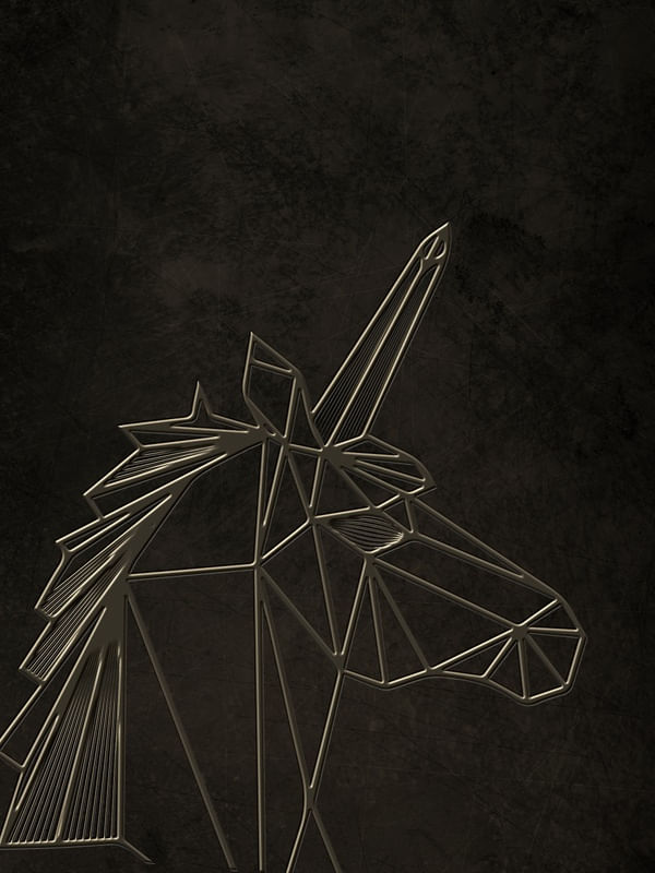 METALIC UNICORN