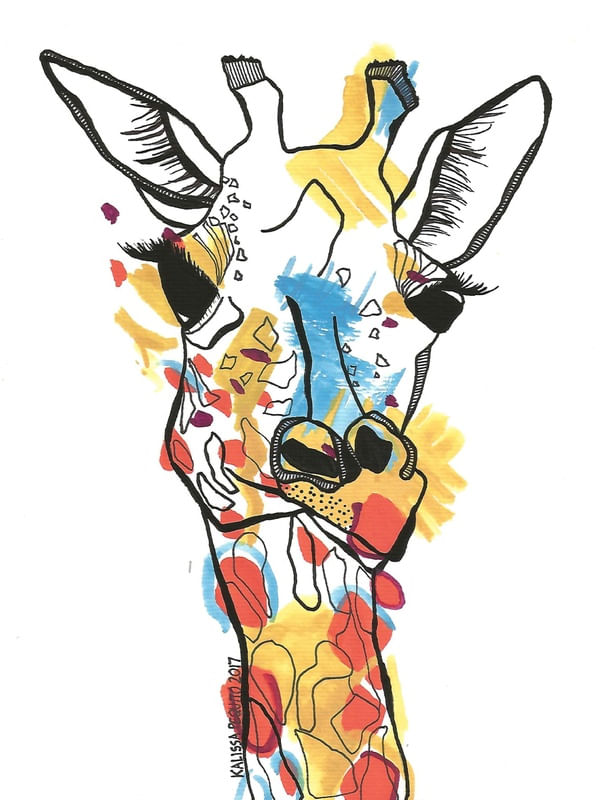 SELFIE GIRAFA