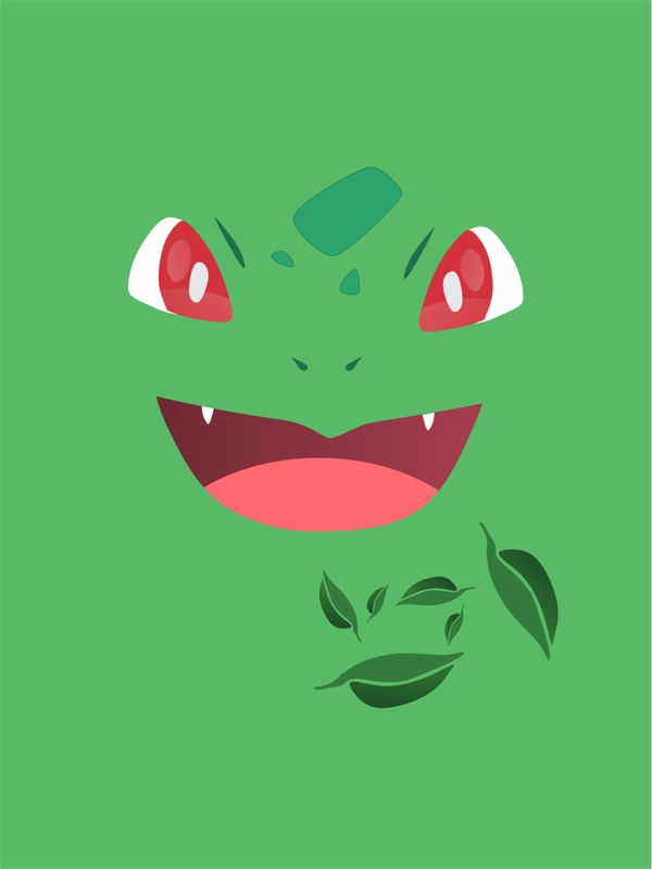 BULBASSAUR CONCEITUAL - MINIMALIST