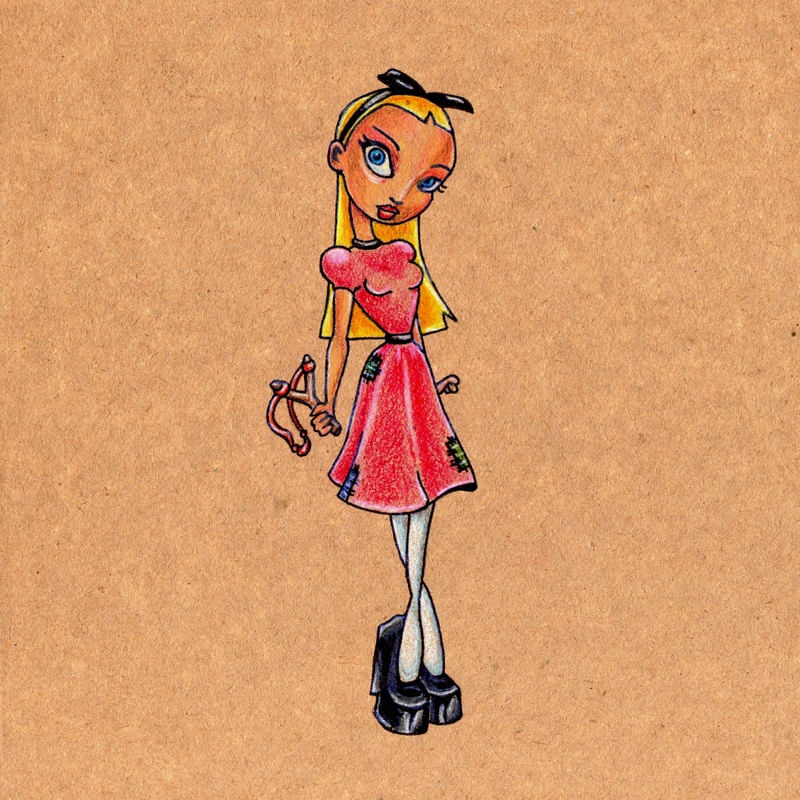 BAD GIRL TATTOO 001