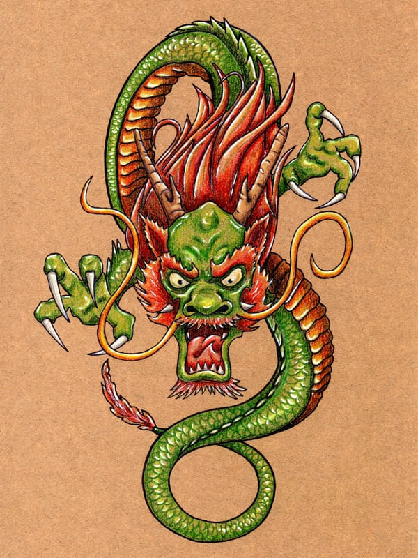 DREEN DRAGON TATTOO 001