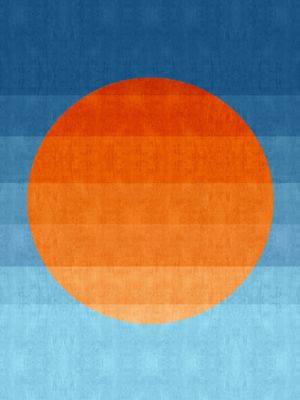 PÔR DO SOL MINIMAL I
