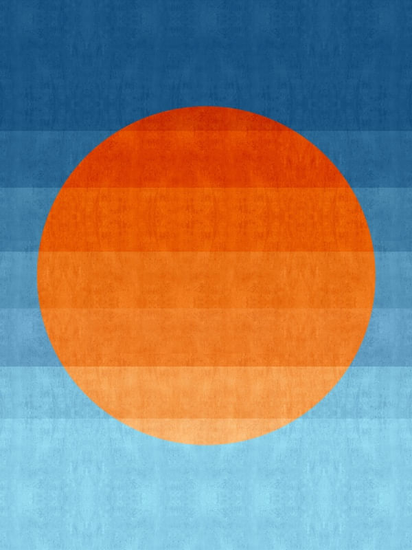 PÔR DO SOL MINIMAL I