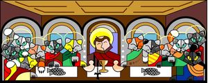 SAO FRANCISCO E OS GATOS