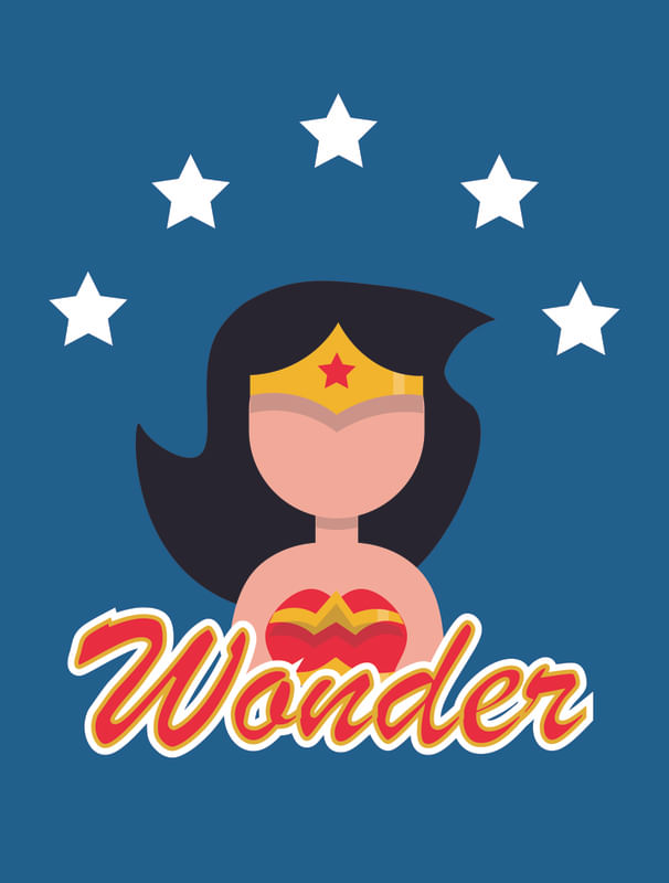 MULHER MARAVILHA MINIMALIST