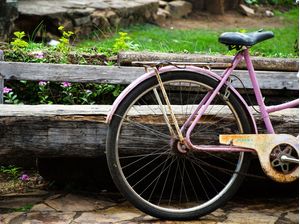BICICLETA ROSA