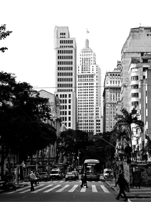 SÃO PAULO LINDA EM PRETO E BRANCO