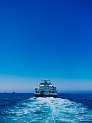 A SHIP IN IBIZA