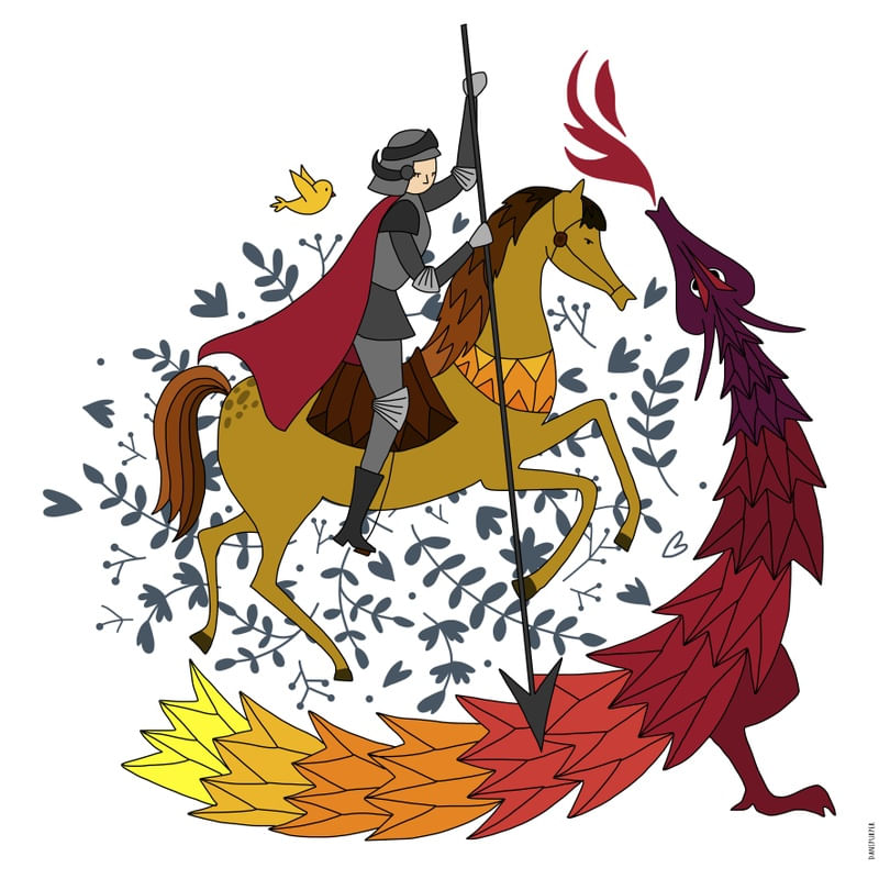 SALVE SÃO JORGE GUERREIRO