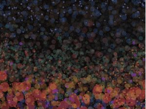 FLORES ABSTRATO PONTOS