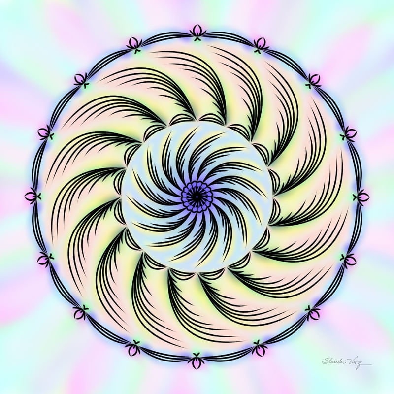 MANDALA HURRICANE COLORIDA