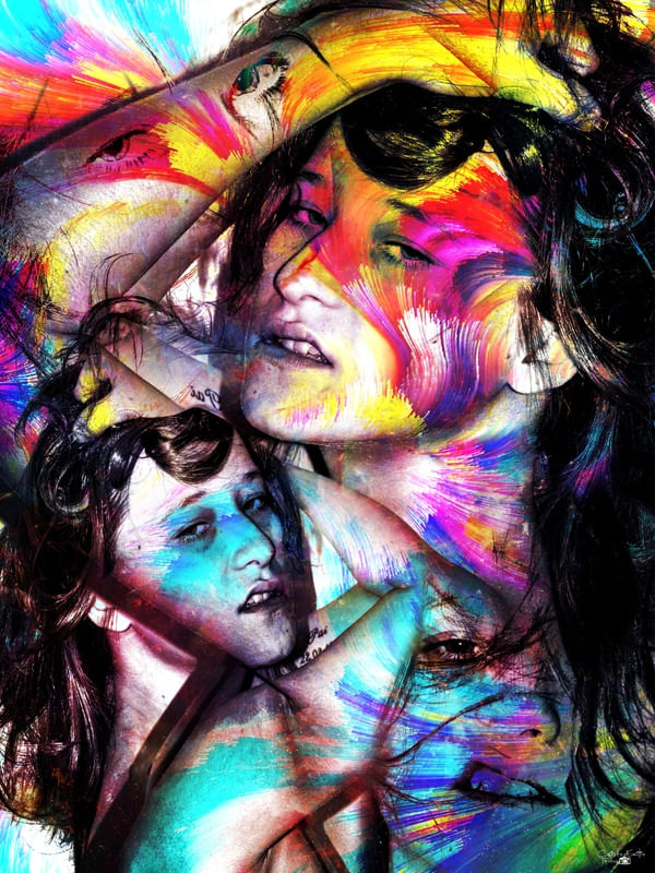 WOMAN COLORS I