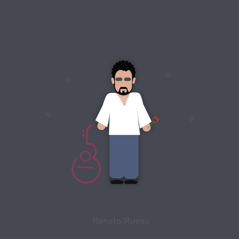 RENATO RUSSO - LEGIÃO URBANA GERAÇÃO COCA-COLA