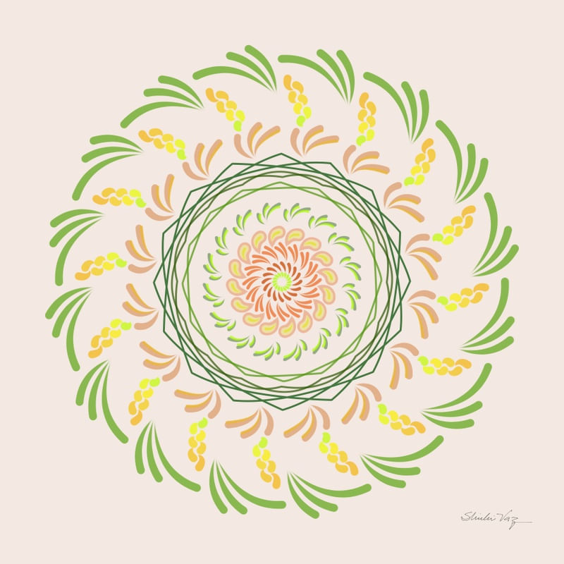 MANDALA PINCELADAS DE LUZ I