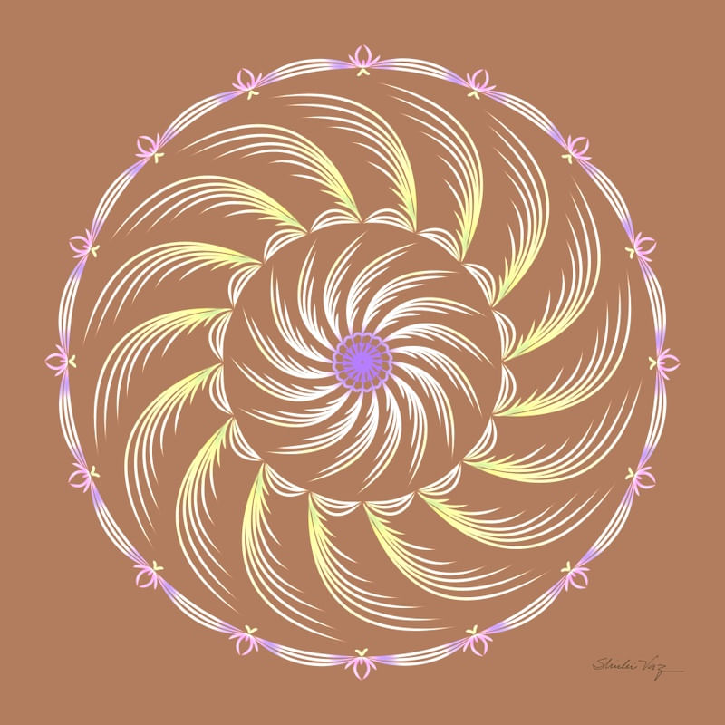 MANDALA HURRICANE BEGE