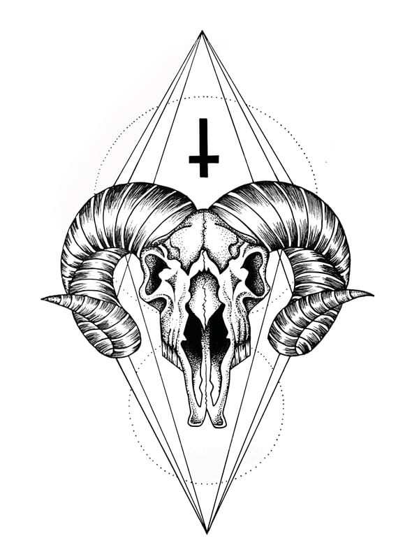 GOAT SKULL