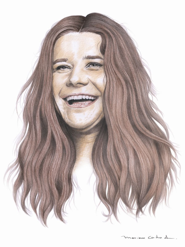 JANIS JOPLIN RETRATO