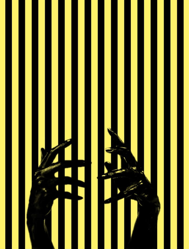 BLACK HANDS - YELLOW