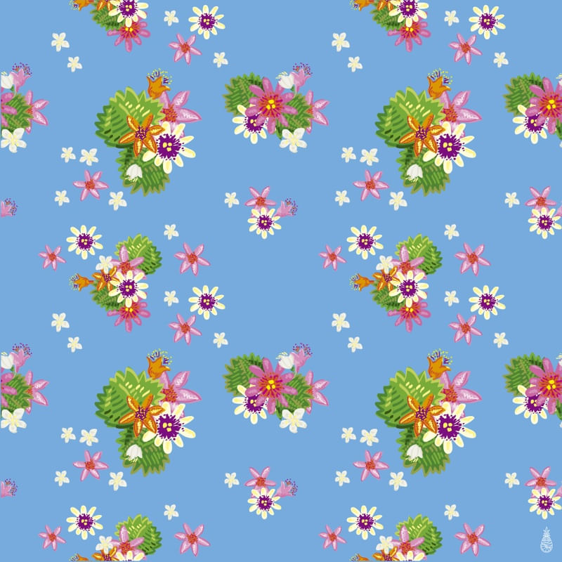 FLORAL ESTAMPA I