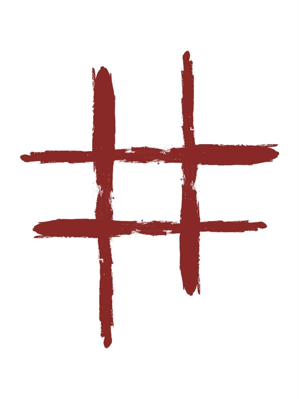 RED HASHTAG