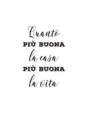 QUANTO PIÙ BUONA