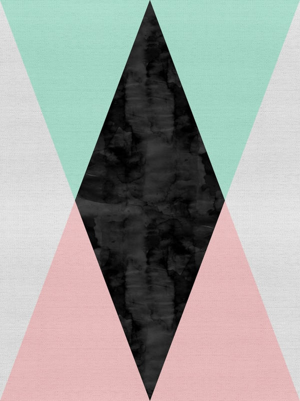 AGUARELA DE TRIANGULOS I