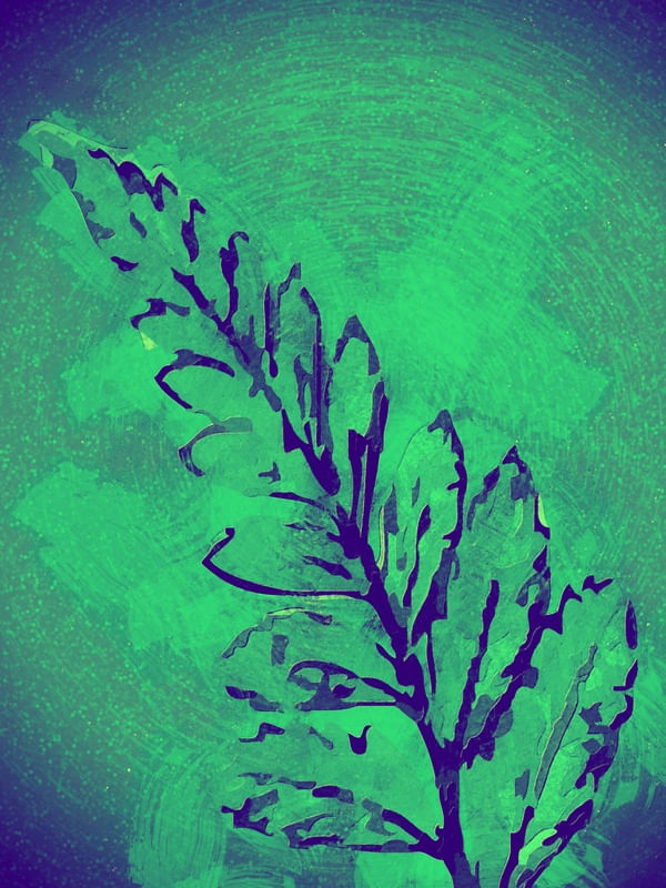 LEAF PAINTING