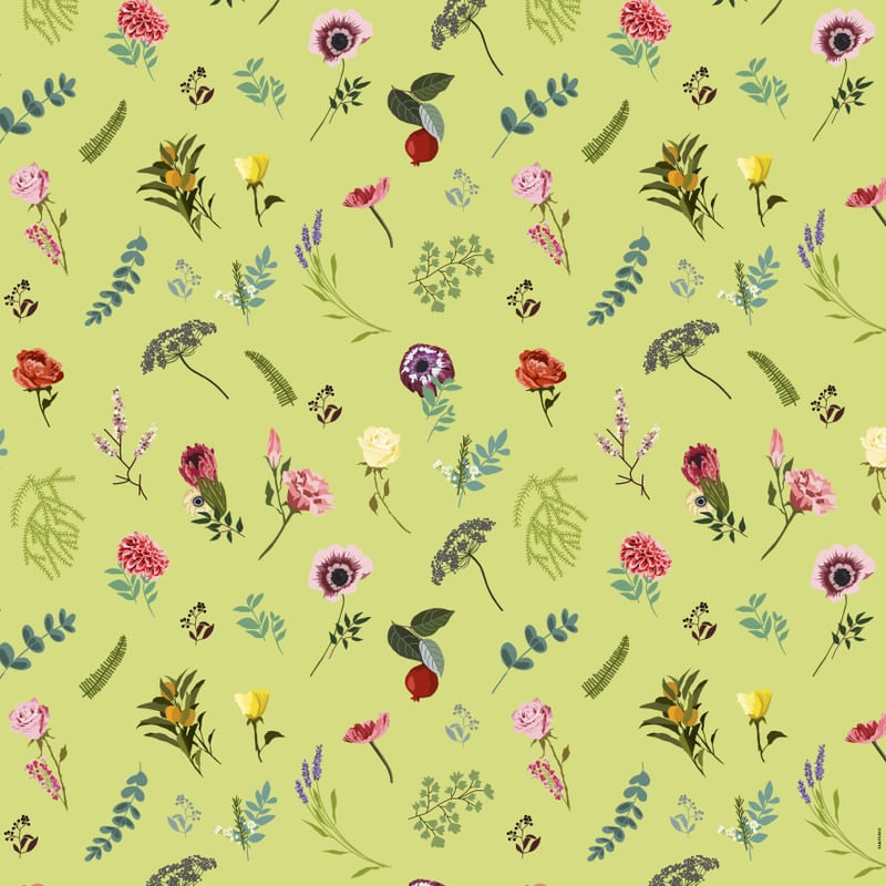 FLORAL VERDE L