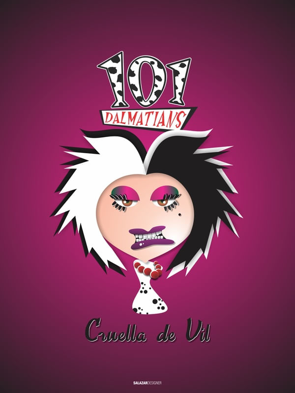 OS VILÕES QUE AMAMOS - CRUELLA DE VIL