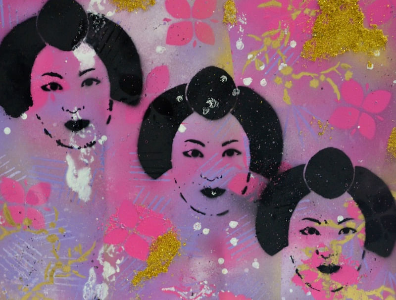STENCIL GUEIXA
