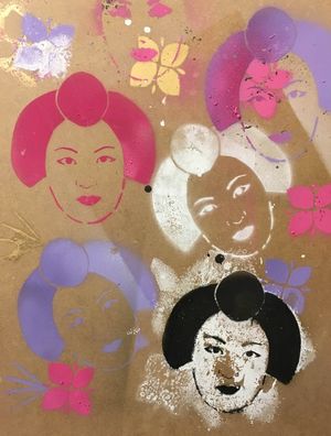 STENCIL GUEIXA 2