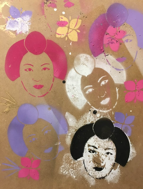 STENCIL GUEIXA 2