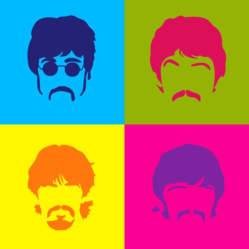 BEATLES POP ARTE