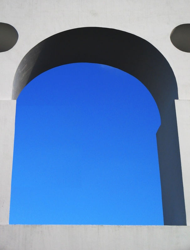 ARCO EM AZUL