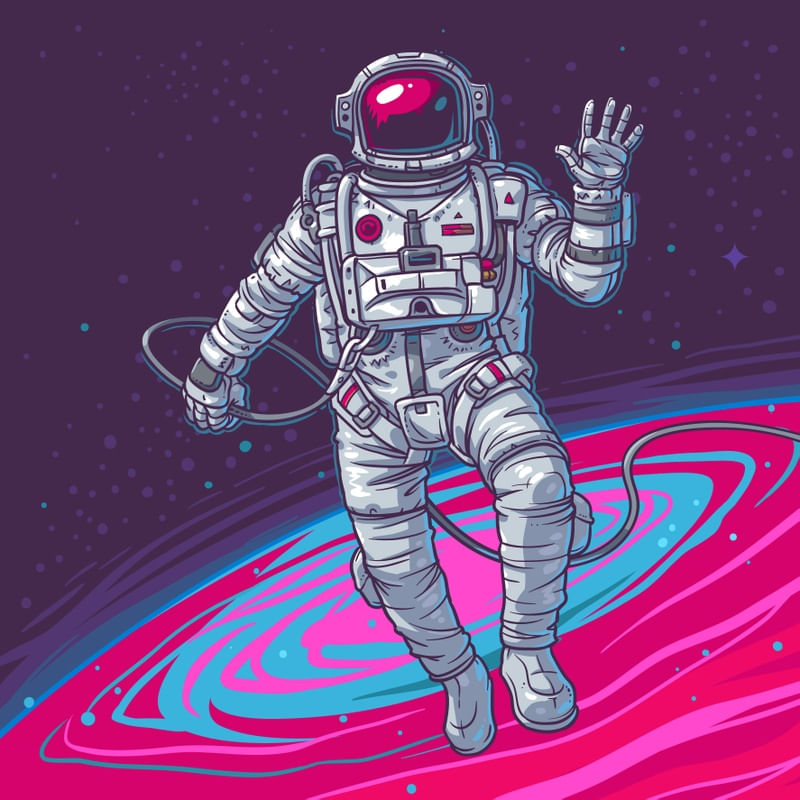 PINK ASTRONAUT