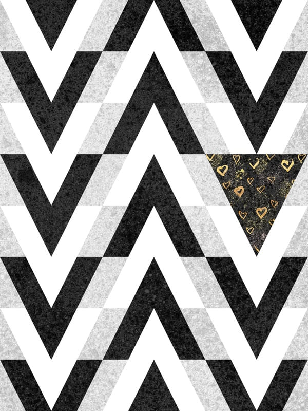 GEOMETRIC LOVE IS GOLD