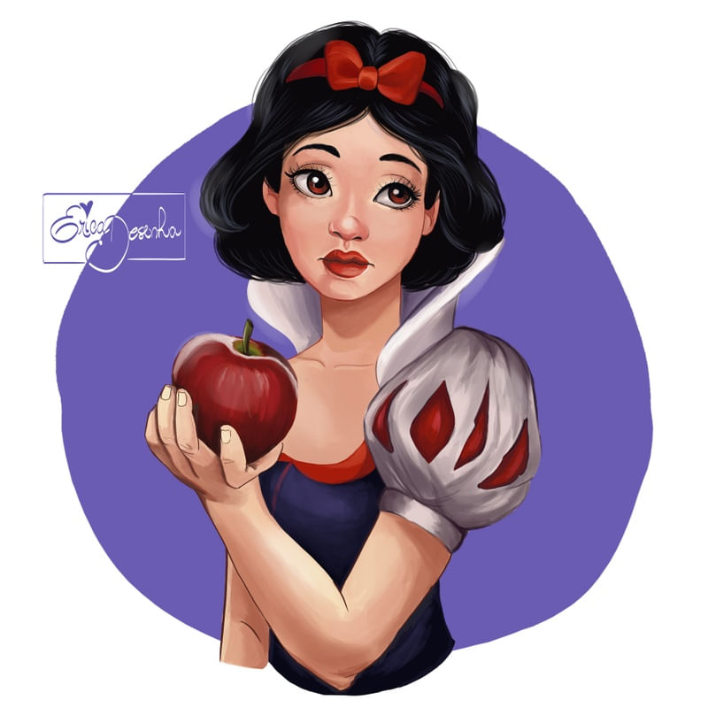 BRANCA DE NEVE AZUL