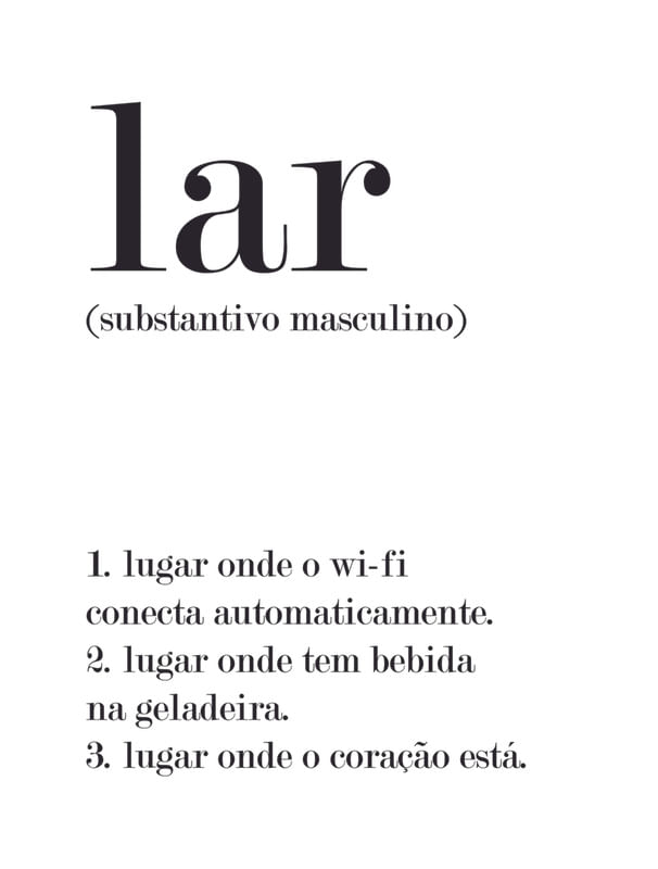 LAR SIGNIFICADO