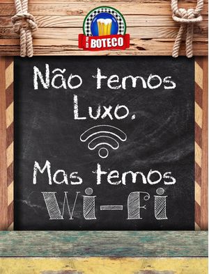 NÃO TEMOS LUXO